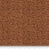 Harvest Farm Tossed Pumpkins in Rust - 1/2 Yard Increments, Cut Continuously - by Painted Sky Studio for Benartex Fabrics