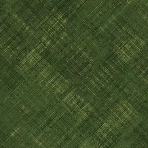 A Walk in the Forest Blushed Plaid in Green - 1/2 Yard Increments, Cut Continuously - by Nicole DeCamp Collection for Benartex Fabrics