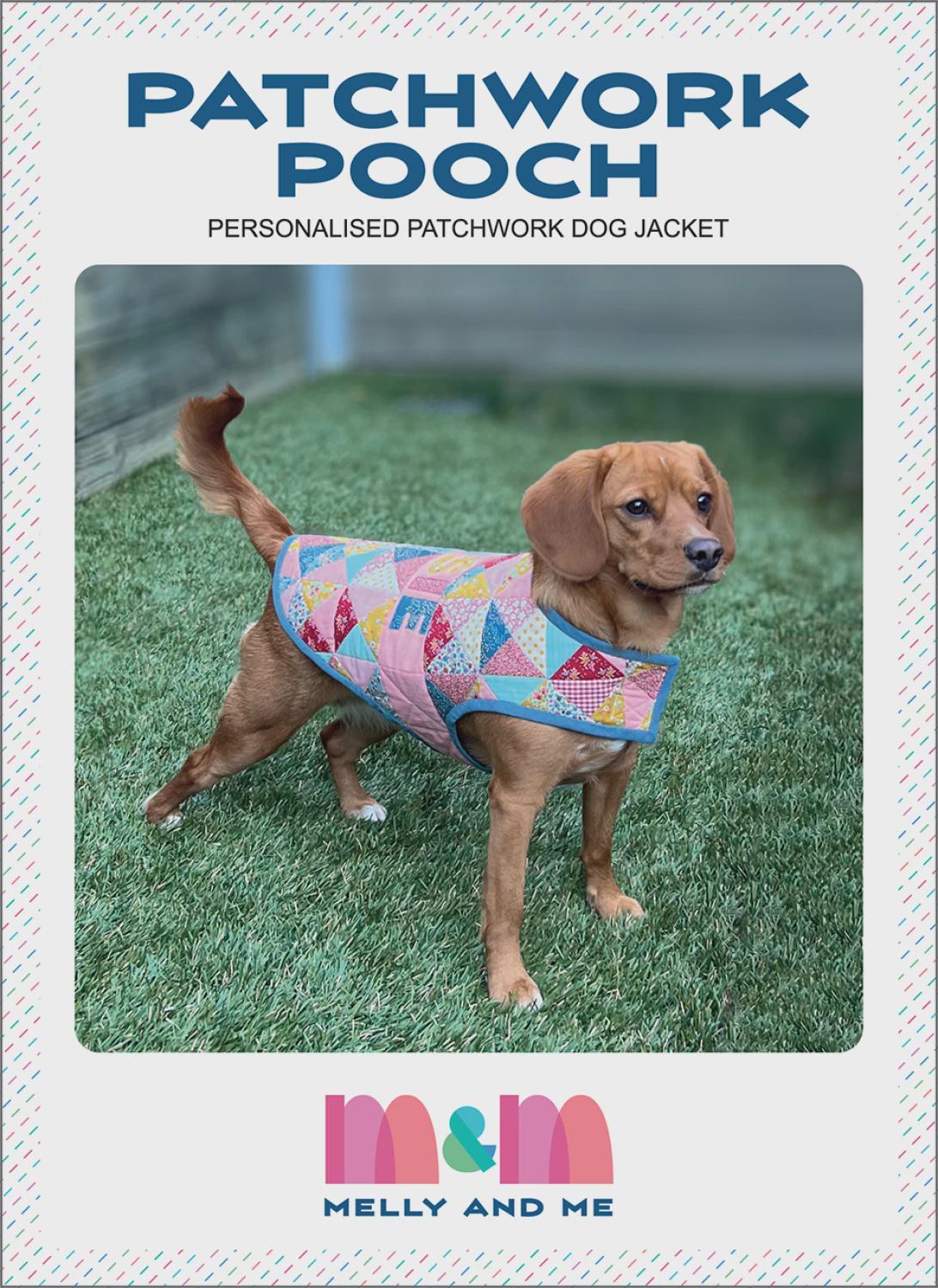 Patchwork Pooch Dog Coat Pattern by Melly & Me