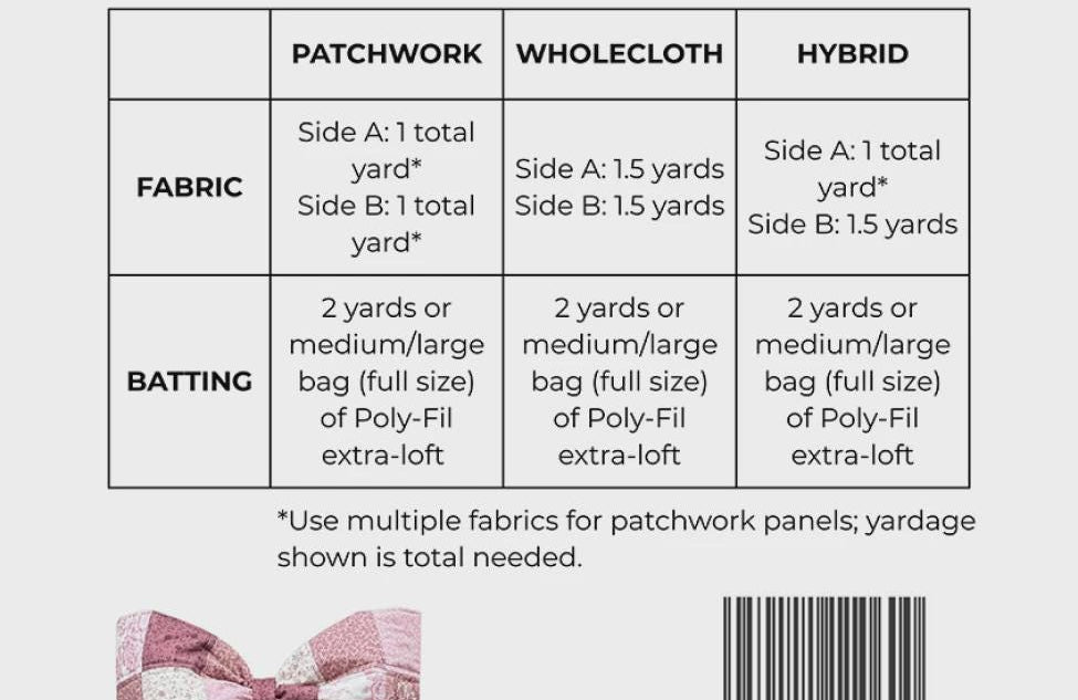The Big Giant Quilted Bow Pattern by Lindsey Grace