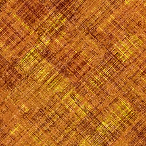 A Walk in the Forest Blushed Plaid in Golden - 1/2 Yard Increments, Cut Continuously - by Nicole DeCamp Collection for Benartex Fabrics
