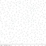 Denim Pin Dot on White - 1/2 Yard Increments, Cut Continuously - by Riley Blake Designs