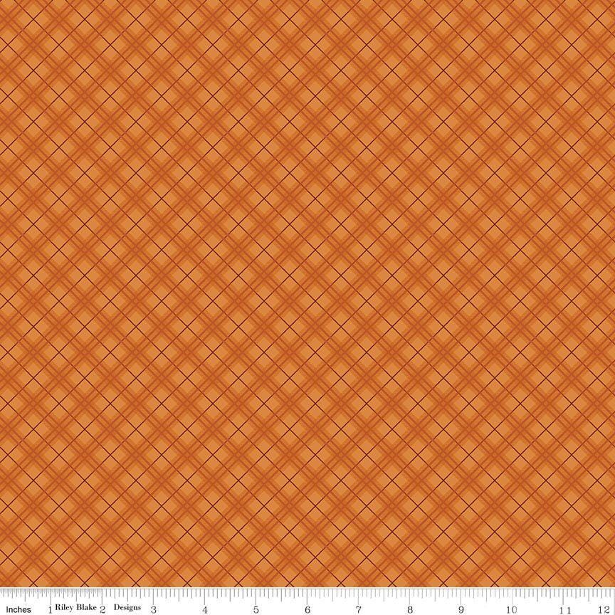 Bountiful Plaid in Autumn - 1/2 Yard Increments, Cut Continuously - by Sandy Gervais for Riley Blake Designs