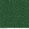 Christmas Time Dots in Forest- 1/2 Yard Increments, Cut Continuously - by Dani Mogstad for Riley Blake Designs