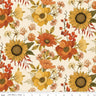 Bountiful Main in Cream - 1/2 Yard Increments, Cut Continuously - by Sandy Gervais for Riley Blake Designs