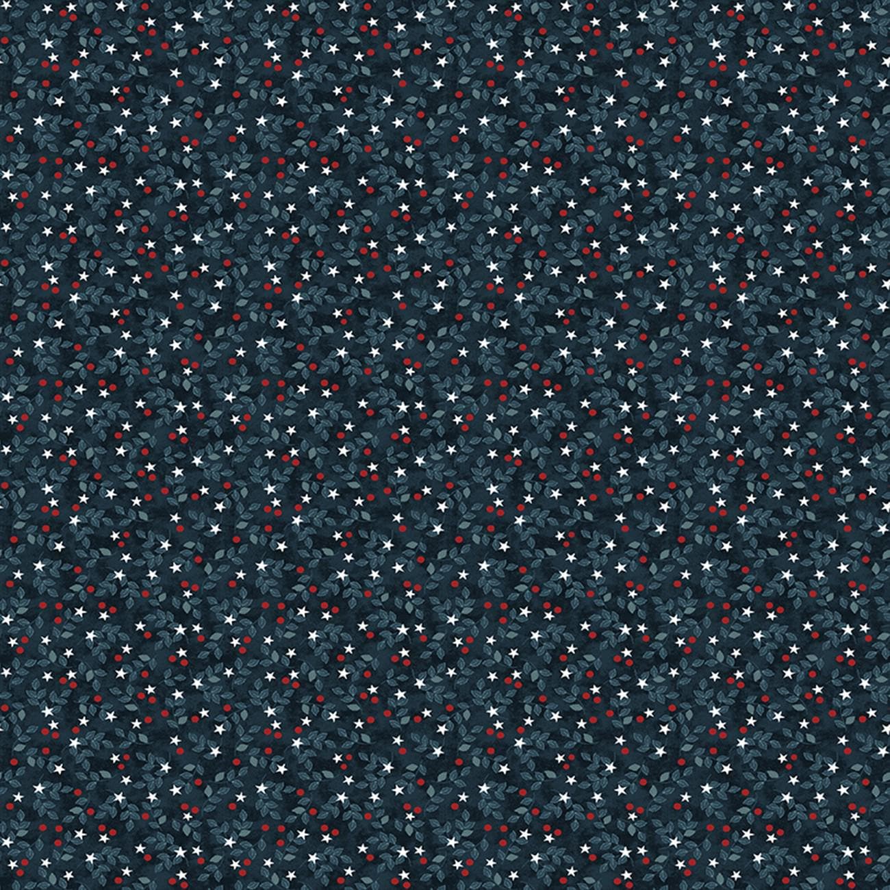 American Valor American Quilt in Navy - 1/2 Yard Increments, Cut Continuously - by Cheryl Haynes Collection for Benartex Fabrics