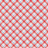 Country Blue Diagonal Plaid in Red and White- 1/2 Yard Increments, Cut Continuously - by Susan Winget Collection for Wilmington Prints