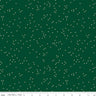 Christmas Green Blossom - 1/2 Yard Increments, Cut Continuously - by Christopher Thompson for Riley Blake Designs