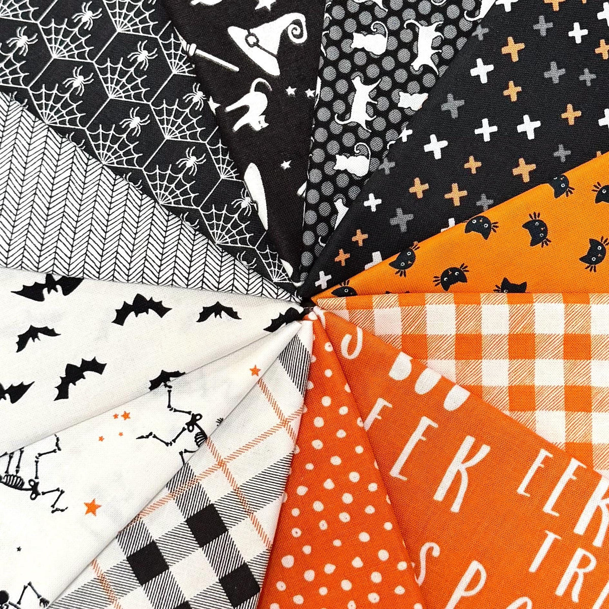 12 pc Halloween Curated Fat Quarter Bundle