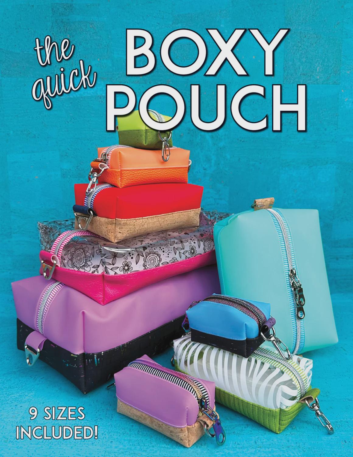 The Quick Boxy Pouch by Sassafras Lane Designs