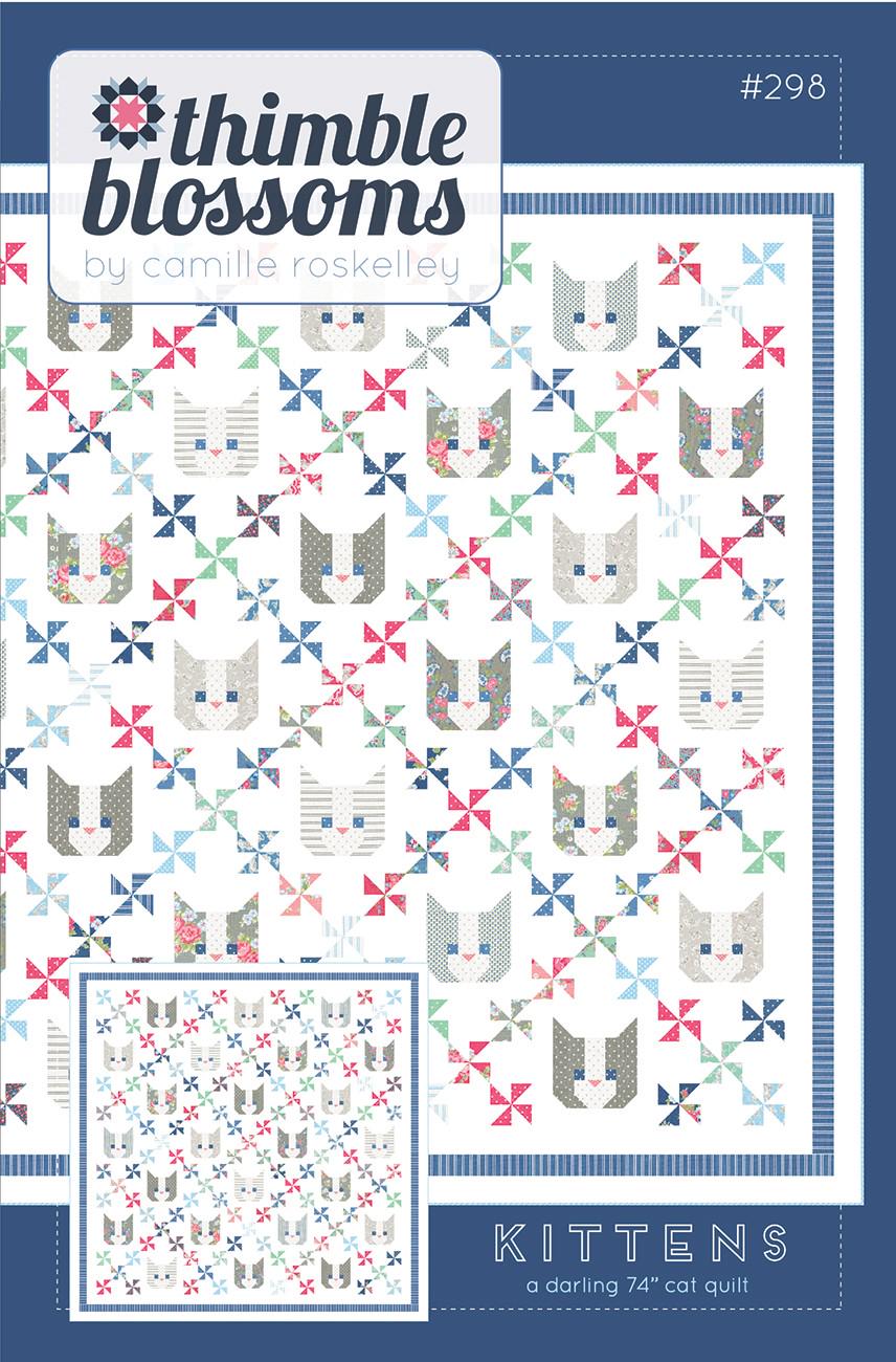 Kittens Quilt Pattern by Camille Roskelley of Thimble Blossoms